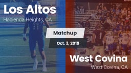 Matchup: Los Altos High vs. West Covina  2019