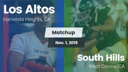 Matchup: Los Altos High vs. South Hills  2019