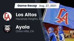 Recap: Los Altos  vs. Ayala  2021
