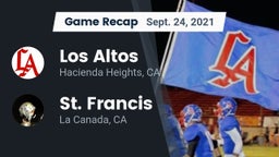 Recap: Los Altos  vs. St. Francis  2021