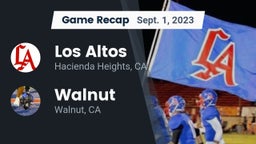 Recap: Los Altos  vs. Walnut  2023