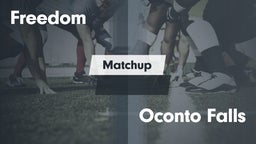 Matchup: Freedom  vs. Oconto Falls  - Boys Varsity Football 2016