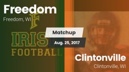 Matchup: Freedom  vs. Clintonville  2017