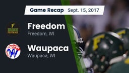 Recap: Freedom  vs. Waupaca  2017