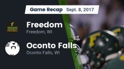 Recap: Freedom  vs. Oconto Falls  2017