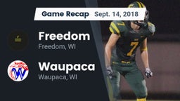 Recap: Freedom  vs. Waupaca  2018