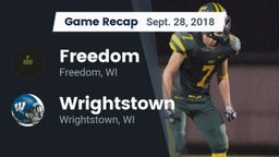 Recap: Freedom  vs. Wrightstown  2018