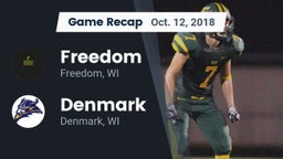 Recap: Freedom  vs. Denmark  2018