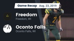 Recap: Freedom  vs. Oconto Falls  2019