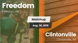 Matchup: Freedom  vs. Clintonville  2019