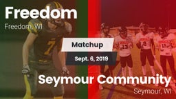 Matchup: Freedom  vs. Seymour Community  2019