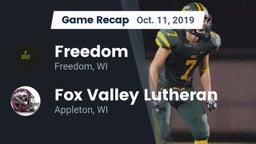 Recap: Freedom  vs. Fox Valley Lutheran  2019