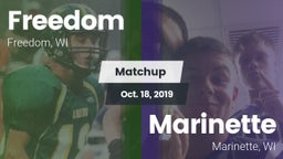 Matchup: Freedom  vs. Marinette  2019