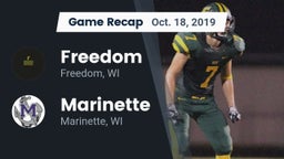 Recap: Freedom  vs. Marinette  2019