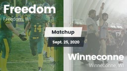 Matchup: Freedom  vs. Winneconne  2020