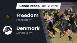 Recap: Freedom  vs. Denmark  2020