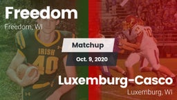 Matchup: Freedom  vs. Luxemburg-Casco  2020