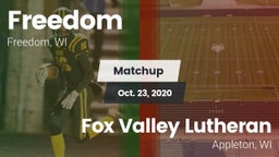 Matchup: Freedom  vs. Fox Valley Lutheran  2020