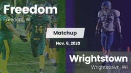 Matchup: Freedom  vs. Wrightstown  2020