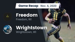 Recap: Freedom  vs. Wrightstown  2020