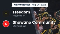 Recap: Freedom  vs. Shawano Community  2022