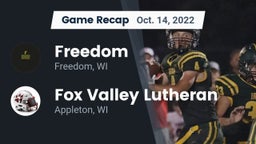 Recap: Freedom  vs. Fox Valley Lutheran  2022