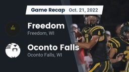 Recap: Freedom  vs. Oconto Falls  2022
