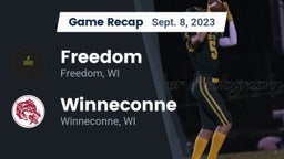 Recap: Freedom  vs. Winneconne  2023