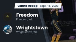 Recap: Freedom  vs. Wrightstown  2023