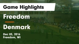 Freedom  vs Denmark  Game Highlights - Dec 03, 2016