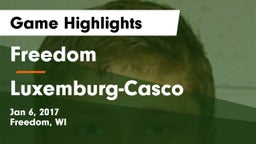 Freedom  vs Luxemburg-Casco  Game Highlights - Jan 6, 2017