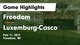 Freedom  vs Luxemburg-Casco  Game Highlights - Feb 11, 2017