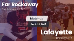 Matchup: Far Rockaway vs. Lafayette  2018