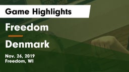Freedom  vs Denmark  Game Highlights - Nov. 26, 2019