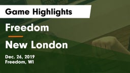 Freedom  vs New London  Game Highlights - Dec. 26, 2019