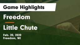 Freedom  vs Little Chute  Game Highlights - Feb. 20, 2020