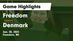 Freedom  vs Denmark  Game Highlights - Jan. 20, 2022