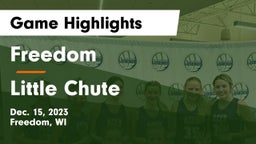 Freedom  vs Little Chute  Game Highlights - Dec. 15, 2023