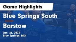 Blue Springs South  vs Barstow  Game Highlights - Jan. 26, 2023
