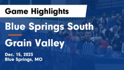 Blue Springs South  vs Grain Valley  Game Highlights - Dec. 15, 2023