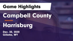 Campbell County  vs Harrisburg  Game Highlights - Dec. 30, 2020