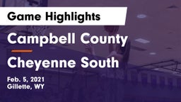 Campbell County  vs Cheyenne South  Game Highlights - Feb. 5, 2021