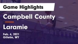 Campbell County  vs Laramie  Game Highlights - Feb. 6, 2021