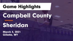 Campbell County  vs Sheridan  Game Highlights - March 4, 2021