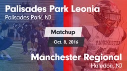 Matchup: Palisades Park Leoni vs. Manchester Regional  2016