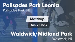 Matchup: Palisades Park Leoni vs. Waldwick/Midland Park  2016