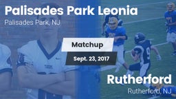 Matchup: Palisades Park Leoni vs. Rutherford  2017