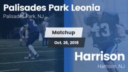 Matchup: Palisades Park Leoni vs. Harrison  2018