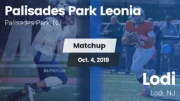 Matchup: Palisades Park Leoni vs. Lodi  2019