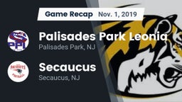 Recap: Palisades Park Leonia  vs. Secaucus  2019